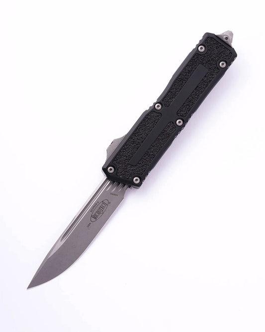 Microtech Knives, LLC™ Scarab II OTF 1278-10AP Black Aircraft Aluminum M390MK Stainless Steel Pocket Knife