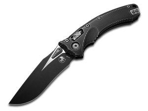 Microtech Knives, LLC™ Amphibian S/E Crossbar Lock 137RL-10FLOT Tangerine Orange Anodized 7075-T6 Aluminum M390MK Stainless Steel Pocket Knife