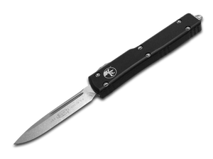 Microtech Knives, LLC™ UTX-70 S/E OTF 148-10 Black 6061-T6 Aluminum M390 Stainless Steel Pocket Knife