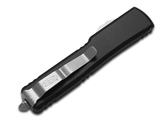 Microtech Knives, LLC™ UTX-70 S/E OTF 148-10 Black 6061-T6 Aluminum M390 Stainless Steel Pocket Knife