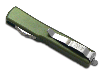 Microtech Knives, LLC™ UTX-70 S/E OTF 148-11 OD OD Green 6061-T6 Aluminum M390 Stainless Steel Pocket Knife