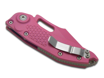 Microtech Knives, LLC™ Stitch Auto 169-1PK-X14 Hot Pink Cerakote 7075-T6 Aluminum M390MK Stainless Steel Pocket Knife