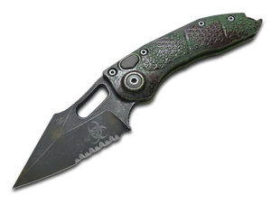 Microtech Knives, LLC™ Stitch Auto 169-2OBS Outbreak 7075-T6 Aluminum M390MK Stainless Steel Pocket Knife