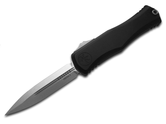 Microtech Knives, LLC™ Hera II OTF 1702-10 Black Aluminum M390MK Stainless Steel Pocket Knife