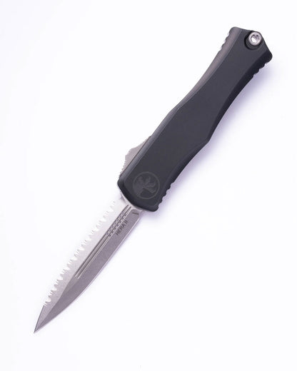 Microtech Knives, LLC™ Hera II OTF 1702-12 Black Aluminum M390MK Stainless Steel Pocket Knife