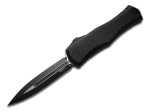 Microtech Knives, LLC™ Hera II D/E OTF 1702-1T Black 6061-T6 Aluminum M390MK Stainless Steel Pocket Knife