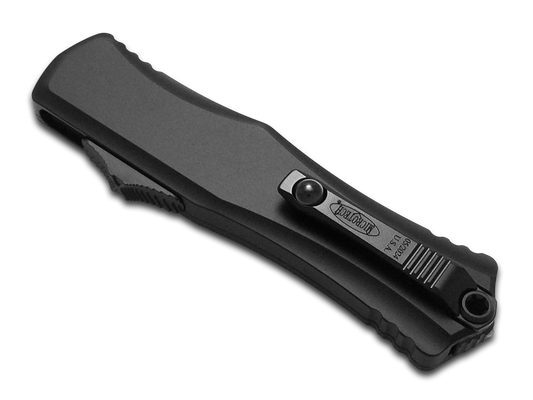 Microtech Knives, LLC™ Hera II D/E OTF 1702-1T Black 6061-T6 Aluminum M390MK Stainless Steel Pocket Knife