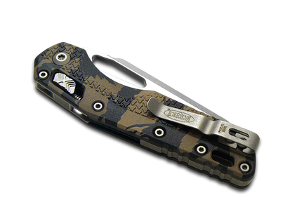 Microtech Knives, LLC™ MSI Crossbar Lock 210T-10APPMTRC Tiger Camo Polymer M390MK Stainless Steel Pocket Knife