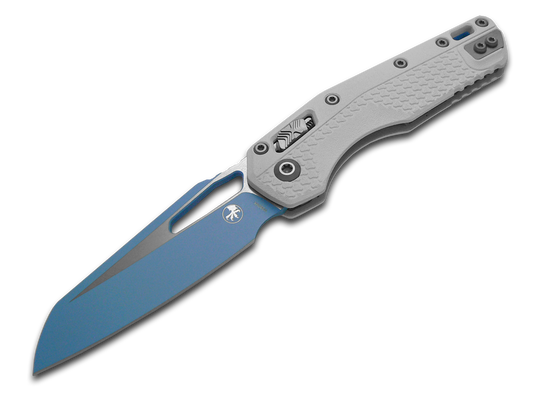 Microtech Knives, LLC™ MSI Crossbar Lock 210T-1PMCWH-Y7 White Polymer M390MK Stainless Steel Pocket Knife
