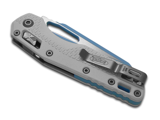 Microtech Knives, LLC™ MSI Crossbar Lock 210T-1PMCWH-Y7 White Polymer M390MK Stainless Steel Pocket Knife