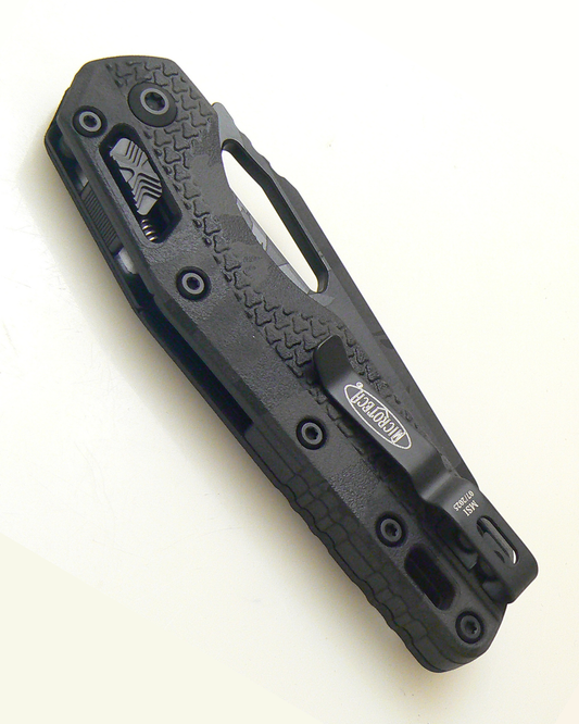 Microtech Knives, LLC™ MSI Crossbar Lock 210T-1PMMTC-X8Z4 Midnight Tiger Camo Polymer Bohler M390MK Stainless Steel Pocket Knife