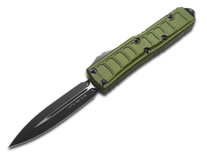 Microtech Knives, LLC™ UTX-85 D/E OTF 232II-1 ODS OD Green 6061-T6 Aluminum M390 Stainless Steel Pocket Knife