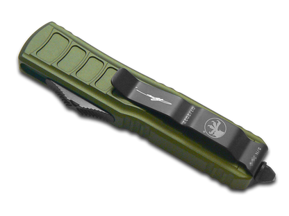 Microtech Knives, LLC™ UTX-85 D/E OTF 232II-1 ODS OD Green 6061-T6 Aluminum M390 Stainless Steel Pocket Knife