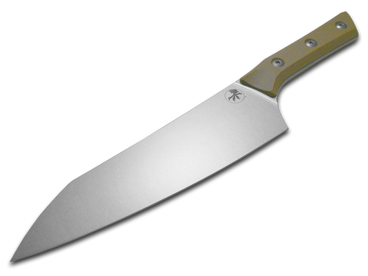 Microtech Knives, LLC™ Chef's Kitchen Knife 3000-10CE Coyote Tan G10 M390MK Stainless Steel Knife
