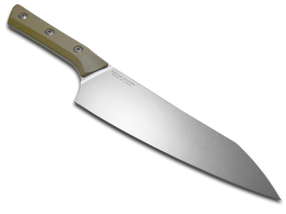 Microtech Knives, LLC™ Chef's Kitchen Knife 3000-10CE Coyote Tan G10 M390MK Stainless Steel Knife
