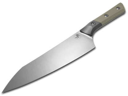Microtech Knives, LLC™ Chef's Kitchen Knife 3000B-10IV Ivory G10 M390MK Stainless Steel Knife