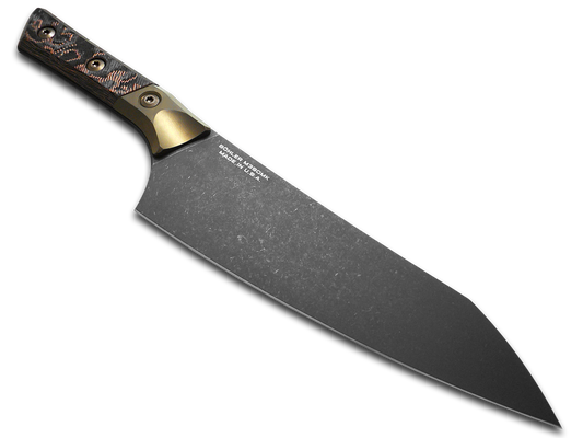 Microtech Knives, LLC™ Chef's Kitchen Knife 3000B-1DLCLWCFS Livewire Carbon Fiber M390MK Stainless Steel Knife