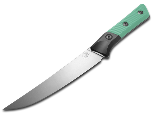 Microtech Knives, LLC™ Boning Kitchen Knife 3100B-10CA Caribbean Blue G10 M390MK Stainless Steel Knife