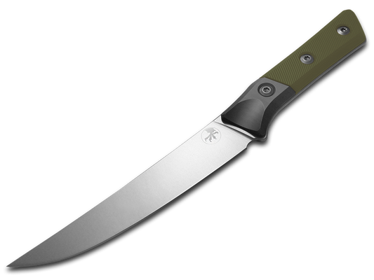 Microtech Knives, LLC™ Boning Kitchen Knife 3100B-10OD OD Green G10 M390MK Stainless Steel Knife