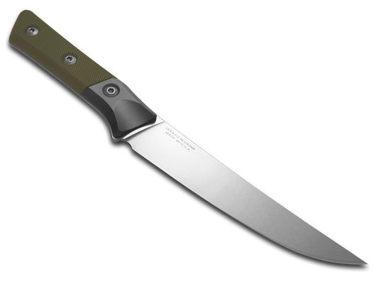 Microtech Knives, LLC™ Boning Kitchen Knife 3100B-10OD OD Green G10 M390MK Stainless Steel Knife