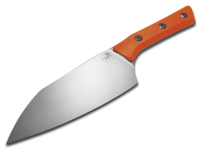 Microtech Knives, LLC™ Large Santoku Kitchen Knife 3200-10EM Ember G10 M390MK Stainless Steel Knife