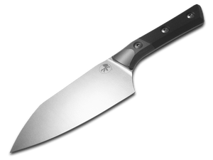 Microtech Knives, LLC™ Large Santoku Kitchen Knife 3200B-10BK Black G10 M390MK Stainless Steel Knife