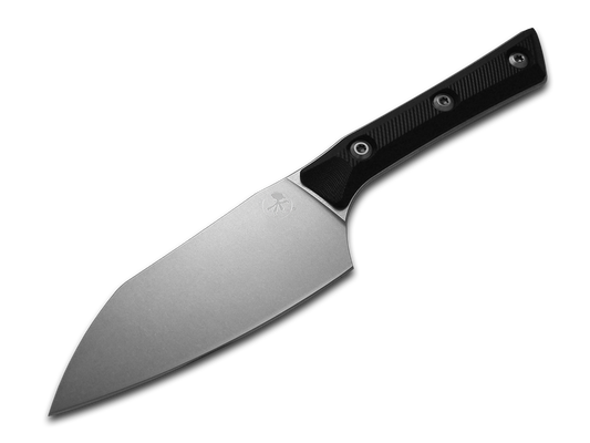Microtech Knives, LLC™ Small Santoku 3300-10BK Black G10 M390MK Stainless Steel Knife