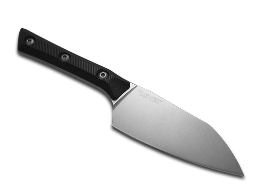 Microtech Knives, LLC™ Small Santoku 3300-10BK Black G10 M390MK Stainless Steel Knife