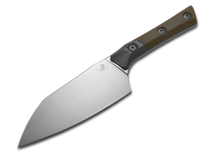 Microtech Knives, LLC™ Small Santoku Kitchen Knife 3300B-10CE Coyote Tan G10 M390MK Stainless Steel Knife