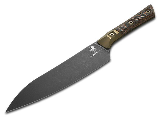 Microtech Knives, LLC™ Utility Kitchen Knife 3400B-1DLCLWCFS Livewire Carbon Fiber M390MK Stainless Steel Knife