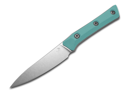 Microtech Knives, LLC™ Paring Kitchen Knife 3500-10CA Caribbean Blue G10 M390MK Stainless Steel Knife