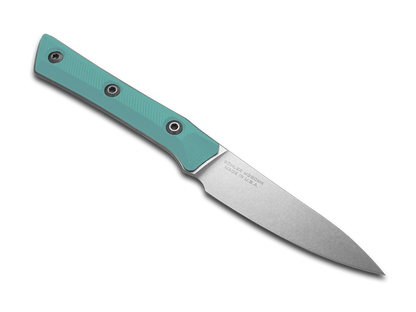 Microtech Knives, LLC™ Paring Kitchen Knife 3500-10CA Caribbean Blue G10 M390MK Stainless Steel Knife