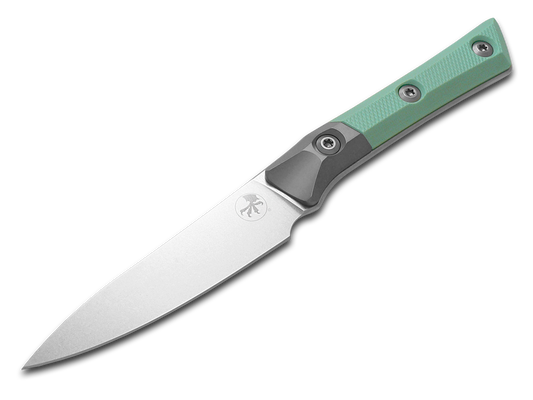 Microtech Knives, LLC™ Paring Kitchen Knife 3500B-10CA Caribbean Blue G10 M390MK Stainless Steel Knife