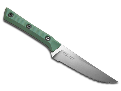 Microtech Knives, LLC™ 4-Piece Steak Knife Set 3600-12SETCA Caribbean Blue G10 M390MK Stainless Steel