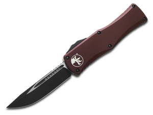 Microtech Knives, LLC™ Hera S/E OTF 703-1MR Merlot Red Aluminum Premium Stainless Steel Pocket Knife