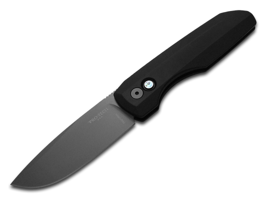 Pro-Tech Knives, LLC™ Synapse Auto SYNAPSE 2 BSA26 Black 6061-T6 Aluminum MagnaMax Stainless Steel Pocket Knife