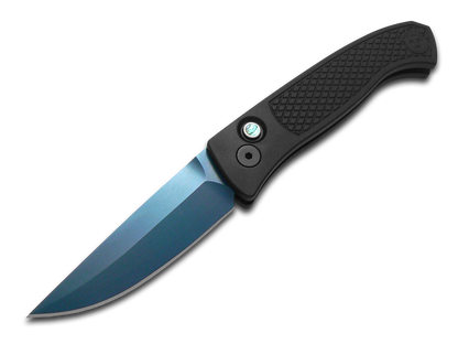 Pro-Tech Knives, LLC™ Brend Classic Auto WB1106-SB Black Anodized 6061-T6 Aluminum MagnaCut Stainless Steel Pocket Knife