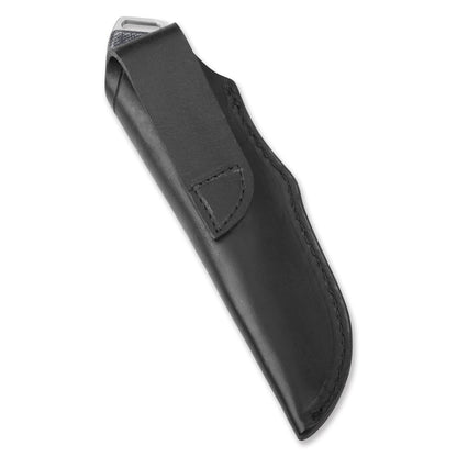 QSP Knives™ Workaholic Fixed Blade 124-B Black Micarta Bohler N690 Stainless Steel Knife