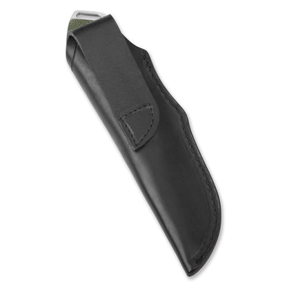 QSP Knives™ Workaholic Fixed Blade 124-D Green Micarta Bohler N690 Stainless Steel Knife