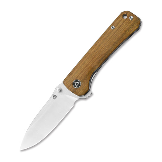 QSP Knives™ Hawk Liner Lock 131-D Verawood CPM S35VN Stainless Steel Pocket Knife