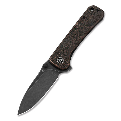 QSP Knives™ Hawk Liner Lock 131-N Copper Sandvik 14C28N Stainless Steel Pocket Knife