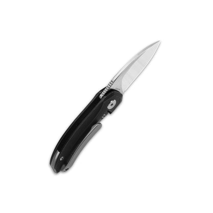 QSP Knives™ Hamster Frame Lock 138-B Black Titanium CPM S35VN Stainless Steel Pocket Knife