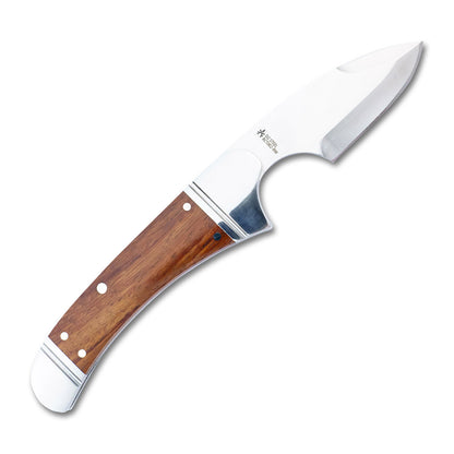 RoseCraft Blades LLC™ Zambezi RCT002-RW Rosewood D2 Semi-Stainless Steel Pocket Knife