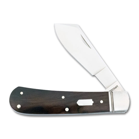 RoseCraft Blades LLC™ Mill Creek Cotton Sampler RCT024-BSW Black Sandalwood D2 Semi-Stainless Steel Pocket Knife