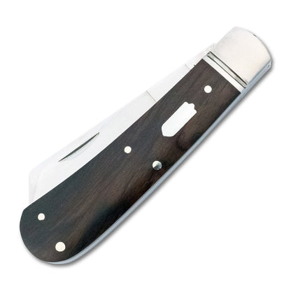 RoseCraft Blades LLC™ Mill Creek Cotton Sampler RCT024-BSW Black Sandalwood D2 Semi-Stainless Steel Pocket Knife