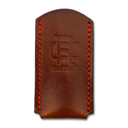 RoseCraft Blades LLC™ RCXSLIP-L Knife Brown Leather Slip Pouch
