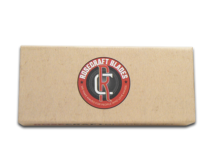 RoseCraft Blades LLC™ Stinking Creek Sowbelly RCT023-STG Red Deer Stag D2 Semi-Stainless Steel Pocket Knife