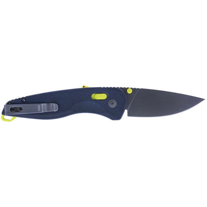 SOG Specialty Knives™ Aegis AT 11-41-14-41 Indigo GRN CRYO D2 Semi-Stainless Steel Pocket Knife