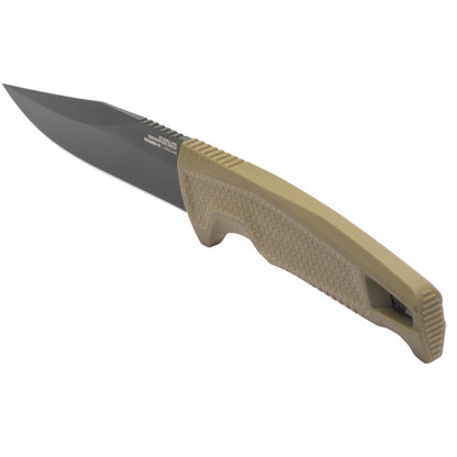 SOG Specialty Knives™ Recondo FX Fixed Blade 17-22-03-57 Dark Earth Rubber CRYO 440C Stainless Steel Knife