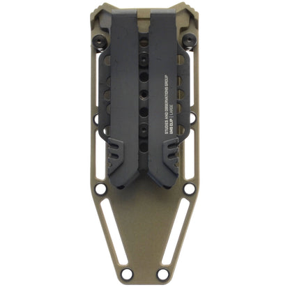 SOG Specialty Knives™ Recondo FX Fixed Blade 17-22-03-57 Dark Earth Rubber CRYO 440C Stainless Steel Knife